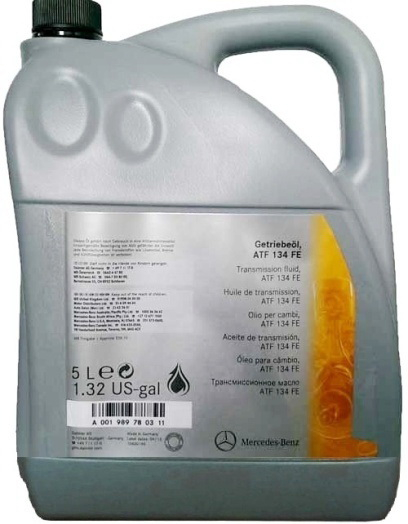 Купить запчасть MERCEDES BENZ - A001989780311 Mercedes-Benz Getriebeoel ATF 134FE MB 236.15