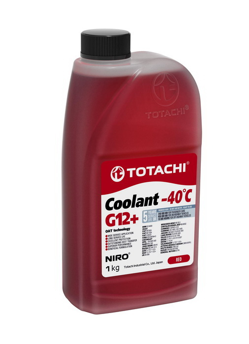 Купить запчасть TOTACHI - 4589904527562 TOTACHI NIRO COOLANT RED -40 G12+