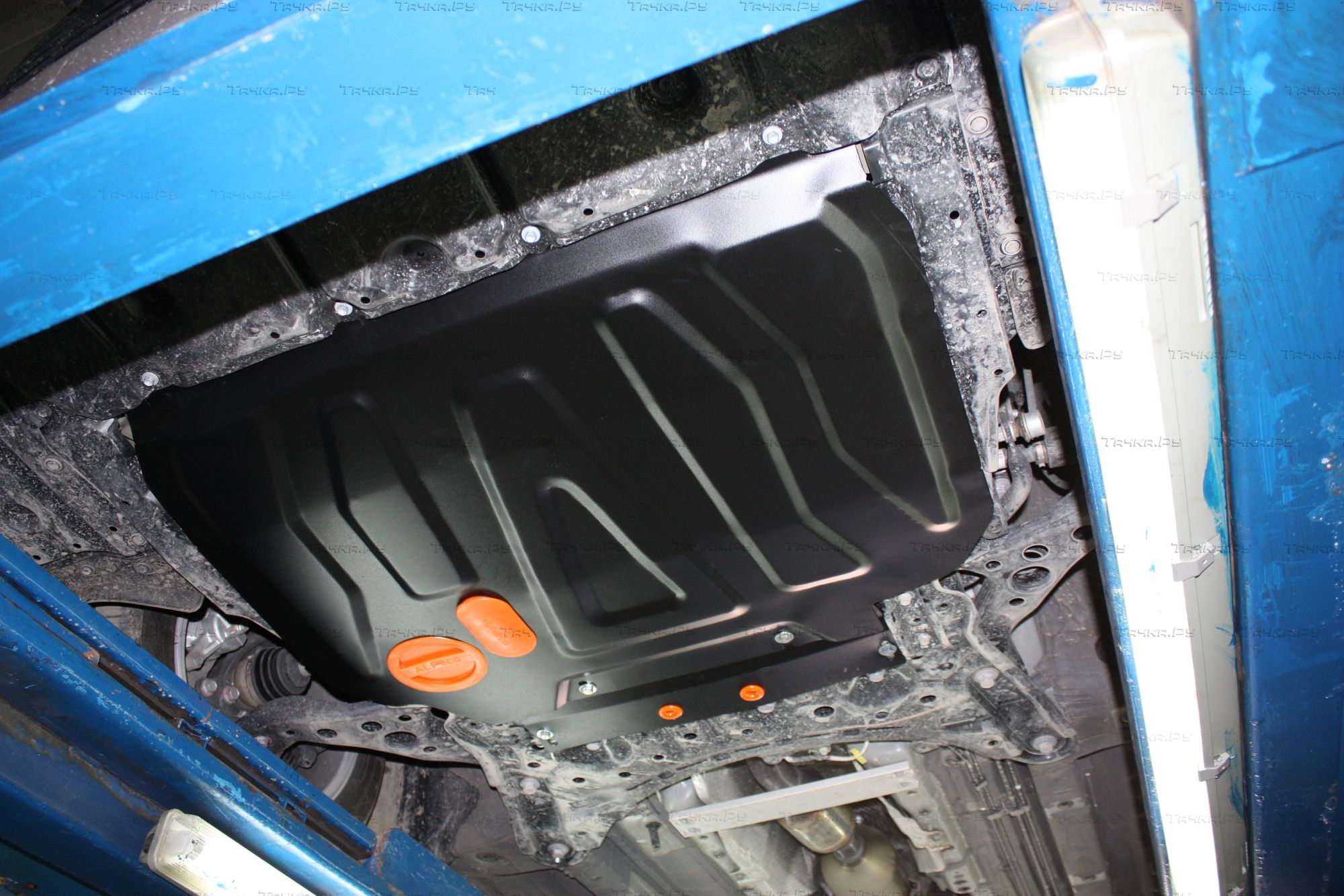 Купить запчасть ALFECO - ALF24114 Защита для картера и КПП Toyota Prius IV (XW50) (вкл. Prius Prime) 2015-2023