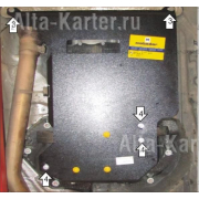 Купить MOTODOR - 10207 Защита для КПП, РК BMW X5 E70 2010-2013