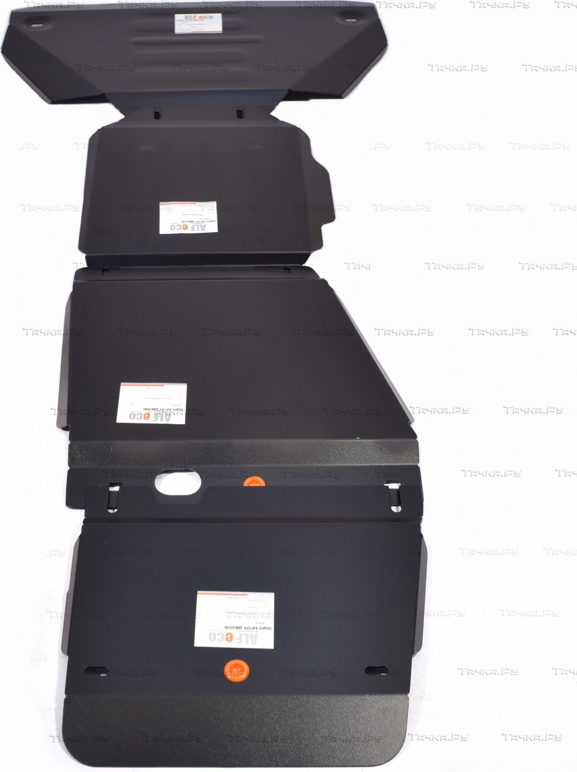 Купить запчасть ALFECO - ALF48010203 Защита для картера, радиатора, КПП и раздатки Jeep Grand Cherokee WK2 2013-2018