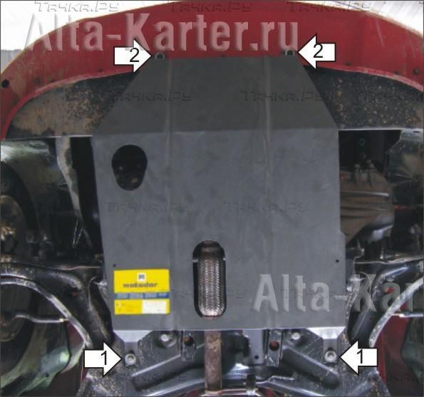 Купить запчасть MOTODOR - 03112 Защита для картера, КПП Great Wall Peri 2008-2010