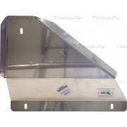 Купить АВС-Дизайн 2407ABC Защита алюминиевая для РК Toyota Land Cruiser 200 2007-2021