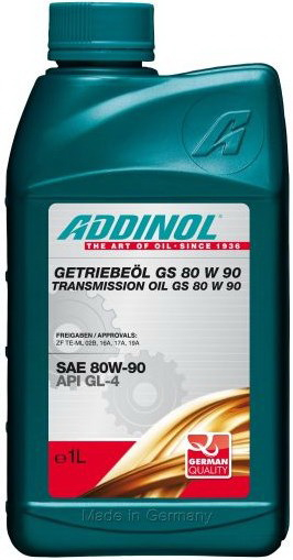 Купить запчасть ADDINOL - 4014766070456 ADDINOL Getriebeol GS 80W-90