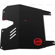 Купить АвтоБРОНЯ 111040023 Защита для картера и КПП Mitsubishi Lancer 9 2003-2009