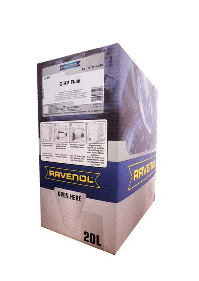 Купить запчасть RAVENOL - 4014835785427 RAVENOL ATF 6 HP FLUID (ECOBOX)