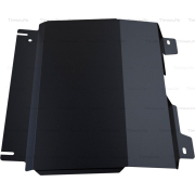 Купить АвтоБРОНЯ 111017013 Защита для картера и КПП Fiat Albea I рестайлинг 2005-2012