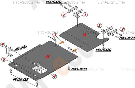 Купить запчасть ALFECO - ALF3801AL4 Защита алюминиевая для КПП Land Rover Defender 110 2007-2016