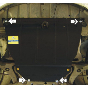 Купить MOTODOR 72517 Защита усиленная для картера и КПП Toyota Matrix II 2008-2014