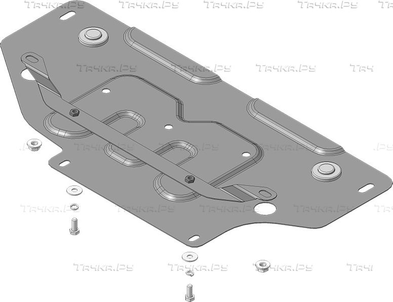 Купить запчасть MOTODOR - 52505 Защита для двигателя и КПП Toyota RAV4 V 2019-2023