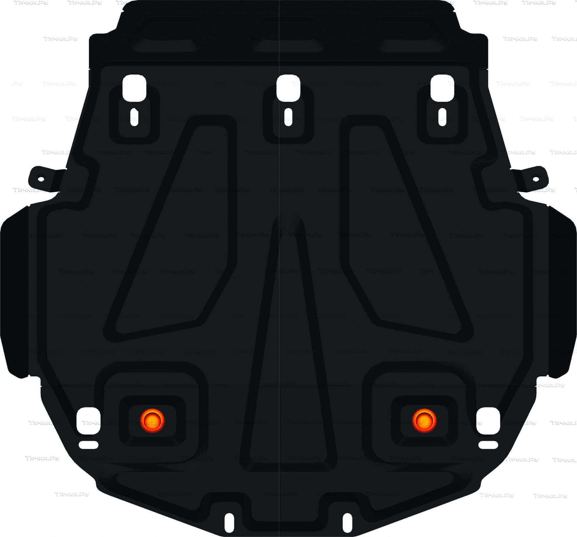 Купить запчасть ALFECO - ALF2495 Защита для радиатора Toyota Land Cruiser 200 2015-2021