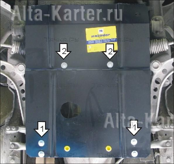 Купить запчасть MOTODOR - 00205 Защита для картера, КПП BMW 3-серия E36 1990-2001