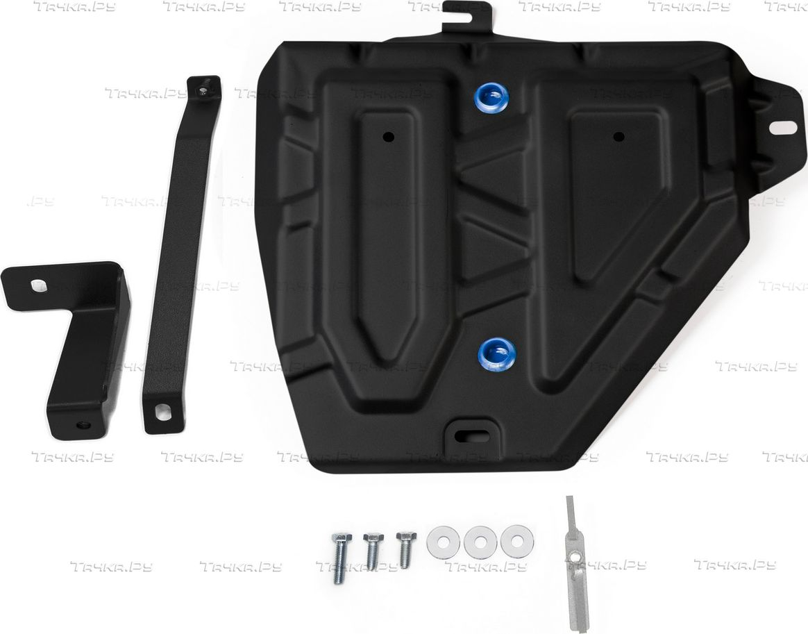Купить запчасть RIVAL - 11123651 Защита для топливного бака Hyundai Creta II 2021-2023