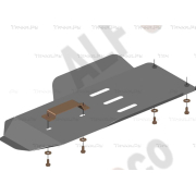 Купить ALFECO - ALF2315 Защита для КПП и РК Suzuki Grand Vitara XL-7 2001-2005