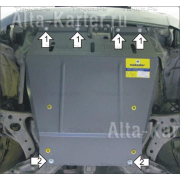 Купить MOTODOR - 02518 Защита для картера, КПП Toyota RAV4 II 2000-2006