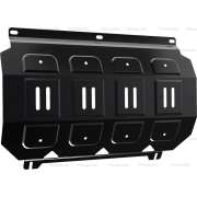 Купить АвтоБРОНЯ 111040051 Защита для радиатора Mitsubishi L200 IV 2006-2015