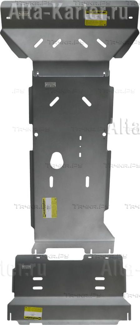 Купить запчасть MOTODOR - 382901 Защита алюминиевая для радиатора, двигателя, ПДФ, КПП, РК Dodge Ram IV 1500 2009-2018