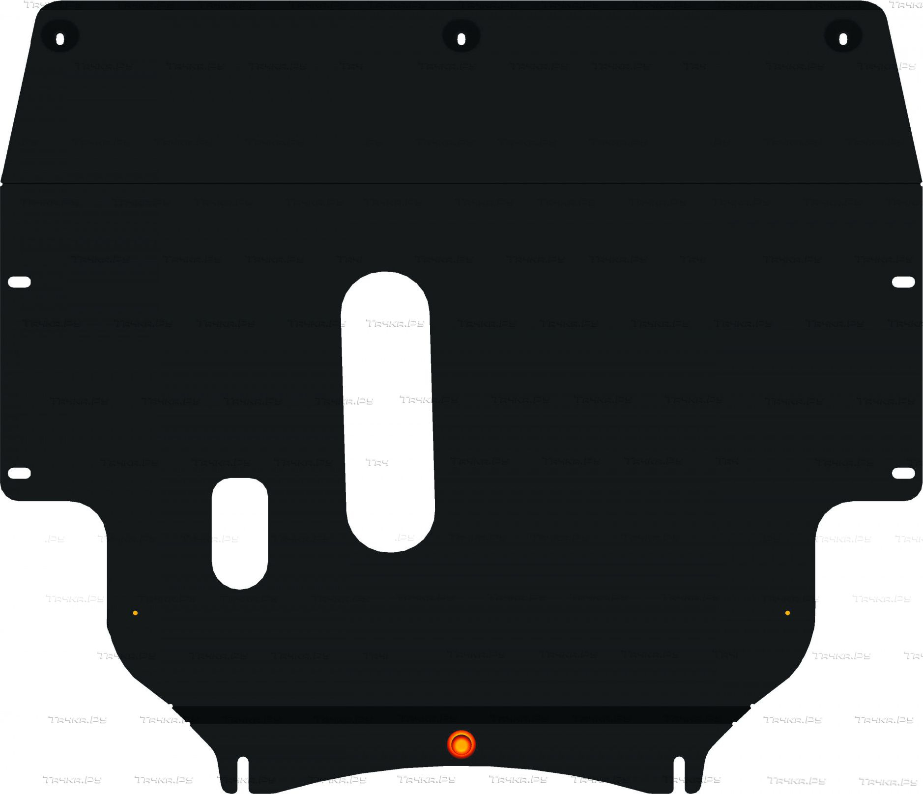 Купить запчасть ALFECO - ALF5602 Защита для картера и КПП JAC S5 2013-2023