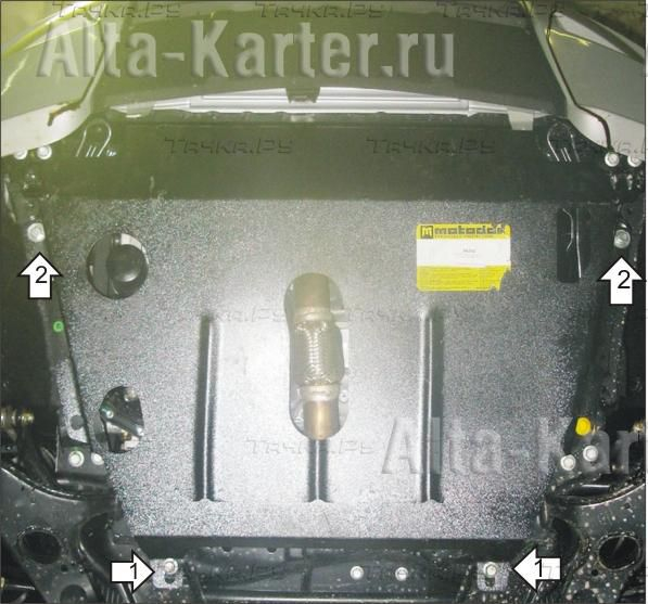 Купить запчасть MOTODOR - 04205 Защита для двигателя, КПП, МФ Geely Emgrand X7 2013-2023