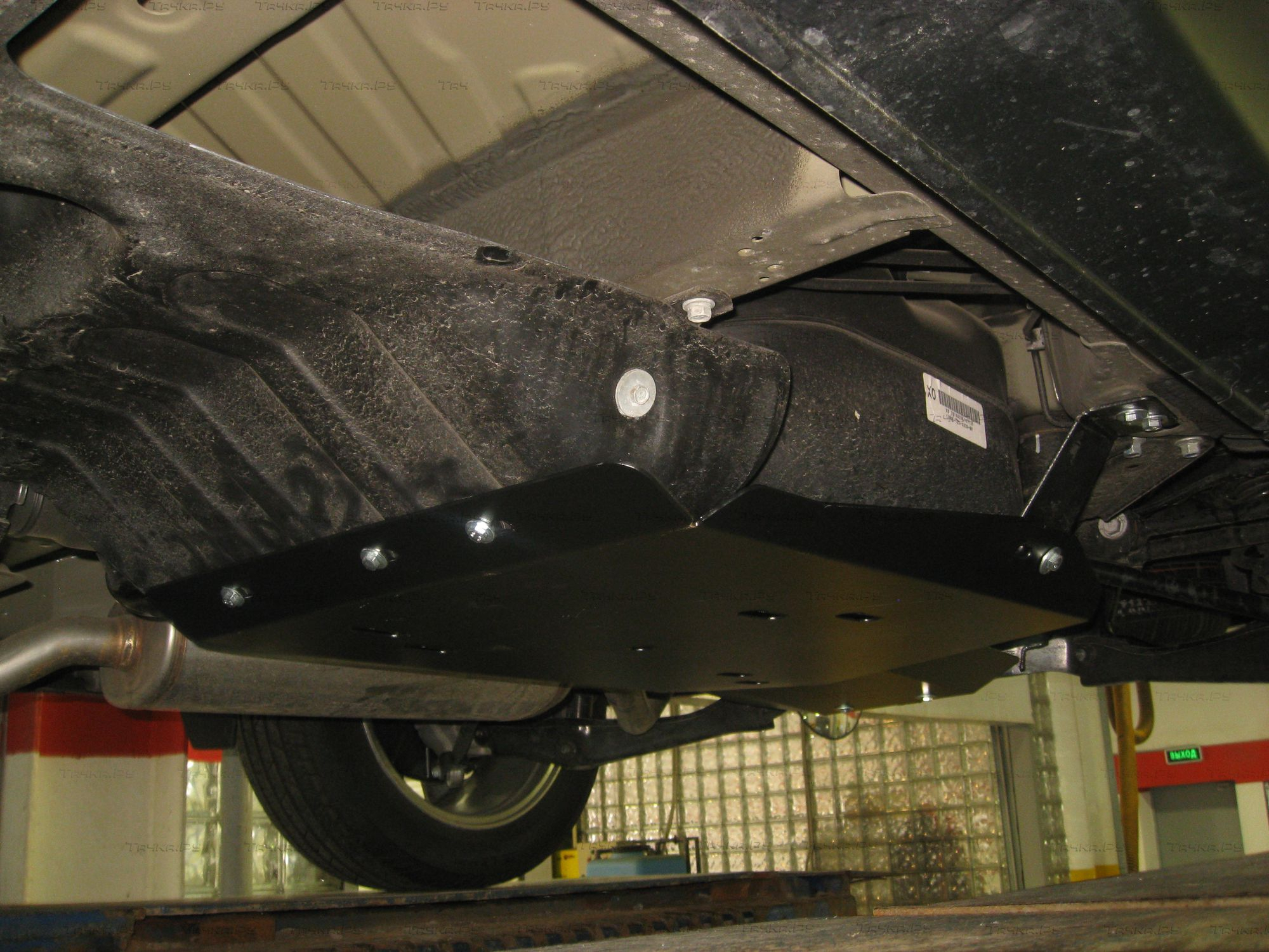 Купить запчасть ALFECO - ALF51010203 Защита для картера, КПП, редуктора и топливного бака Acura MDX III 2013-2020