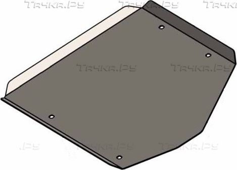 Купить запчасть ALFECO - ALF57092AL4 Защита алюминиевая для топливного бака (для авто с пластиковым баком) Changan CS35 Plus 2018-2023