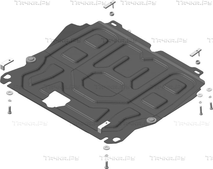 Купить запчасть MOTODOR - 71401 Защита для картера и КПП Nissan Qashqai II 2015-2023