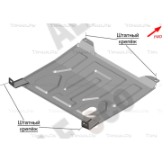 Купить ALFECO ALF28060AL4 Защита алюминиевая для картера и КПП ВАЗ 2110 1996-2007