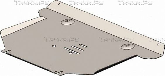 Купить запчасть ALFECO - ALF2405AL4 Защита алюминиевая для картера и КПП Toyota Urban Cruiser 2009-2014