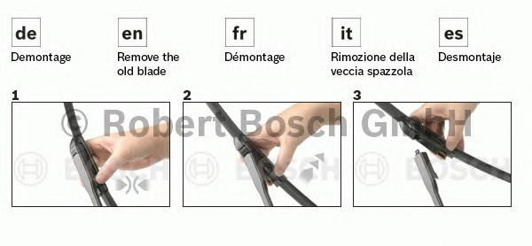 Купить запчасть BOSCH - 3397007293 Щетки стеклоочистителя бескаркасные