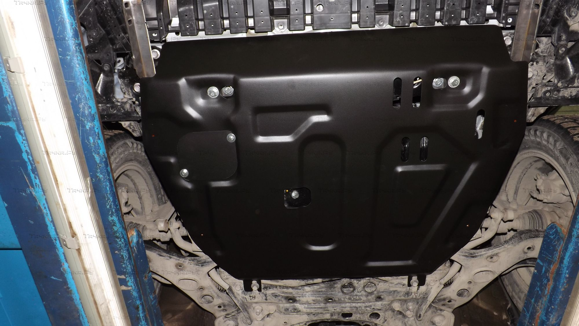 Купить запчасть ALFECO - ALF2499ST Защита для картера и КПП Toyota RAV4 IV 2013-2019 (без пыльника)