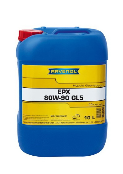 Купить запчасть RAVENOL - 4014835734746 RAVENOL GETRIEBEOL EPX SAE 80W-90