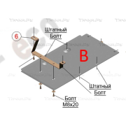 Купить ALFECO ALF3424AL Защита алюминиевая для АКПП BMW X3 G01 2017-2023