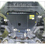Купить MOTODOR - 00737 Защита для картера, КПП Ford Galaxy II 2007-2015