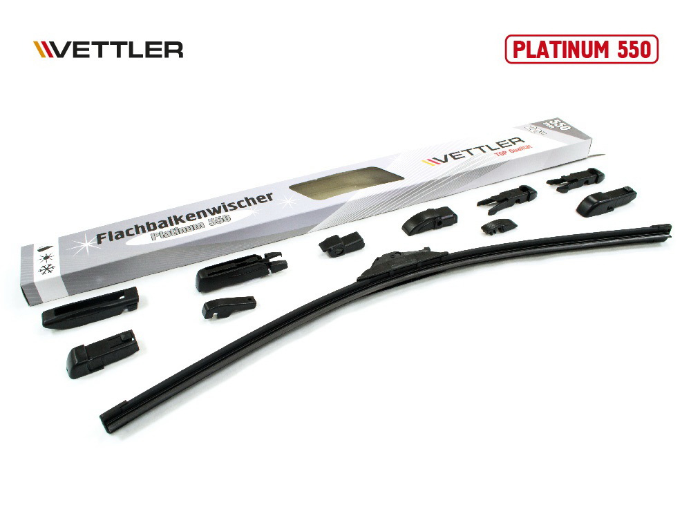 Купить запчасть VETTLER - VEPLATINUM550 Щетка стеклоочистителя