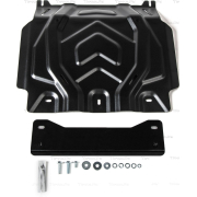 Купить АвтоБРОНЯ 111040412 Защита для картера Mitsubishi Pajero Sport III 2016-2023