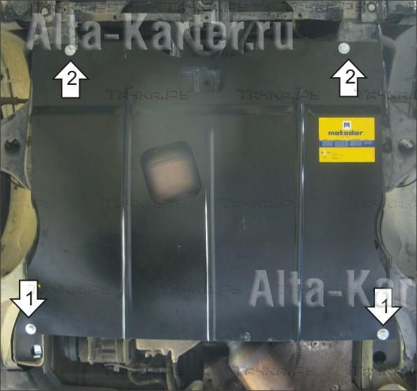 Купить запчасть MOTODOR - 01220 Защита для картера, КПП Mercedes-Benz В-Класс W245 2008-2011