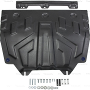 Купить RIVAL - 11138171 Защита для картера и КПП (увеличенная) Mazda 3 BM 2013-2018