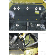 Купить MOTODOR - 05904 Защита для двигателя, КПП Alfa Romeo Mito 2008-2023