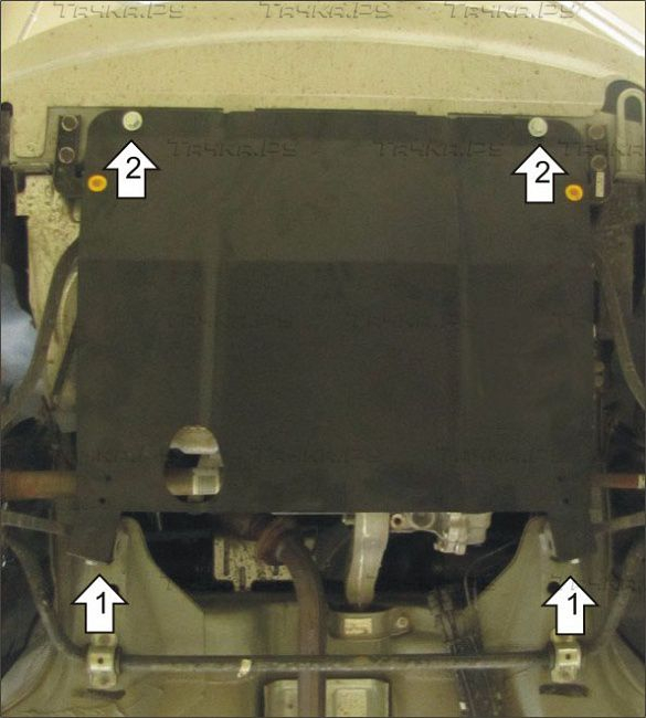 Купить запчасть MOTODOR - 52114 Защита для картера и КПП Lada Kalina I 2004-2013