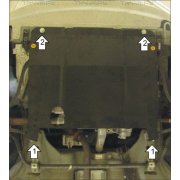 Купить MOTODOR 52114 Защита для картера и КПП Lada Kalina I 2004-2013