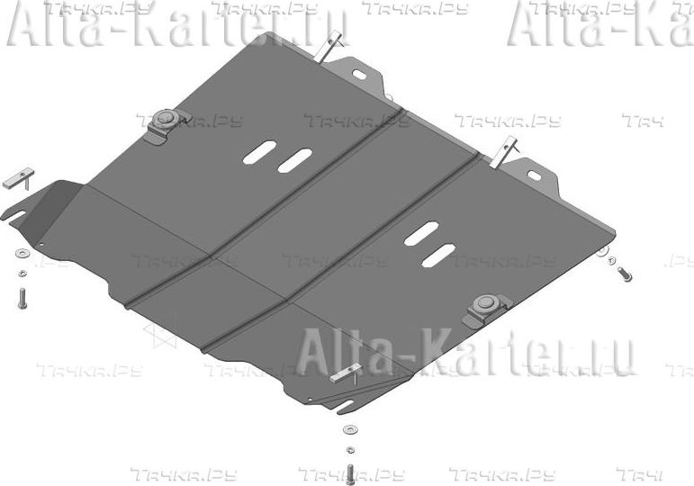 Купить запчасть MOTODOR - 63501 Защита для двигателя и КПП Cadillac SRX II 2009-2016.Артикул 63501