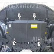 Купить MOTODOR - 01130 Защита для картера, КПП Mazda CX-5 I 2011-2017