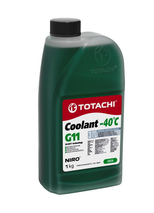 Купить запчасть TOTACHI - 4589904526800 TOTACHI NIRO COOLANT GREEN -40 G11