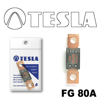 Купить TESLA - FG80A Предохранитель MEGA 80A